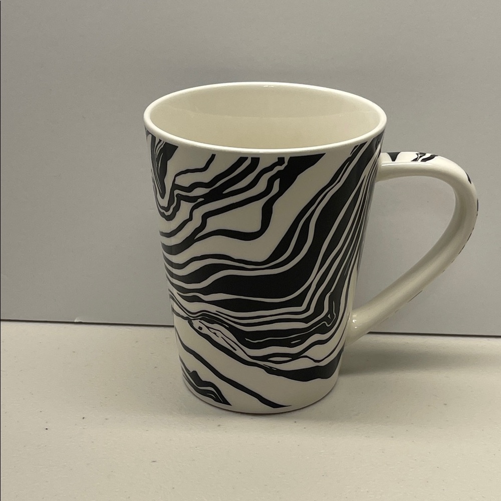 Black and White Ceramic Mug